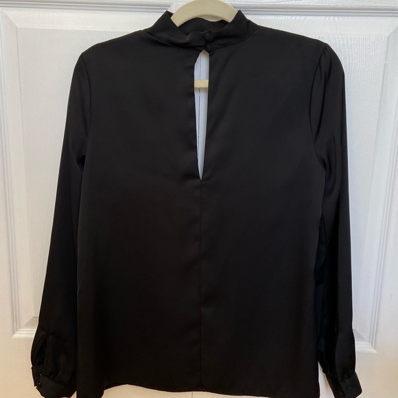 L’Academie Black Blouse Size Small - Picture 3 of 6